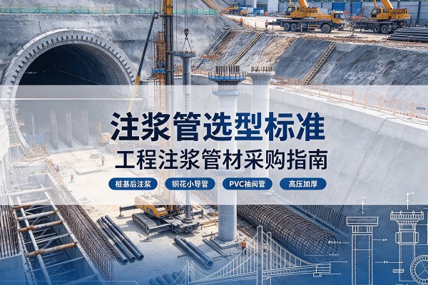 梅里斯注浆管选型标准