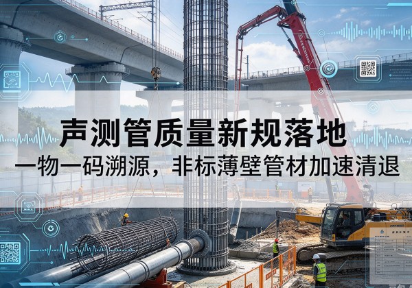 梅里斯声测管质量新规落地，一物一码溯源，非标薄壁管材加速清退