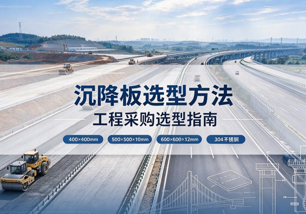 梅里斯沉降板选择方法